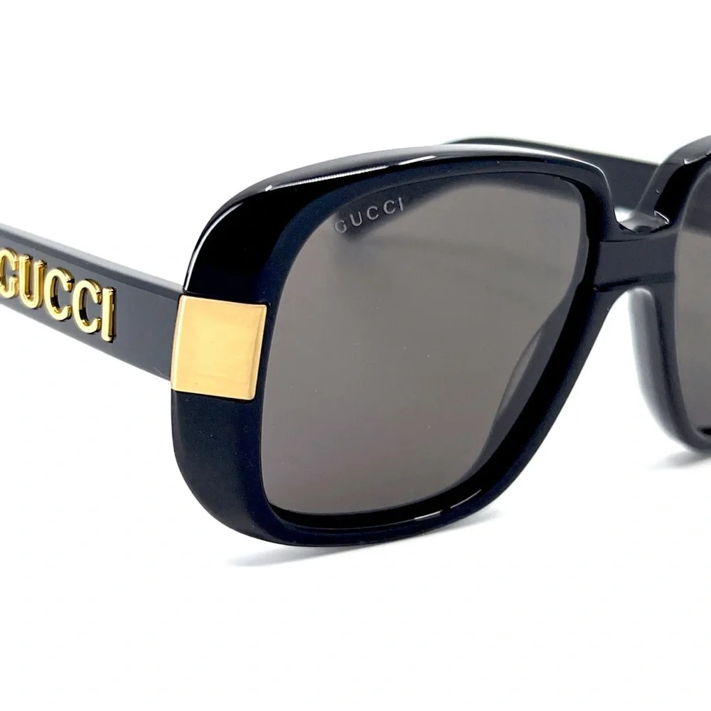 💯- New Authentic Men GUCCI Logo GG0318S-005 Sunglasse